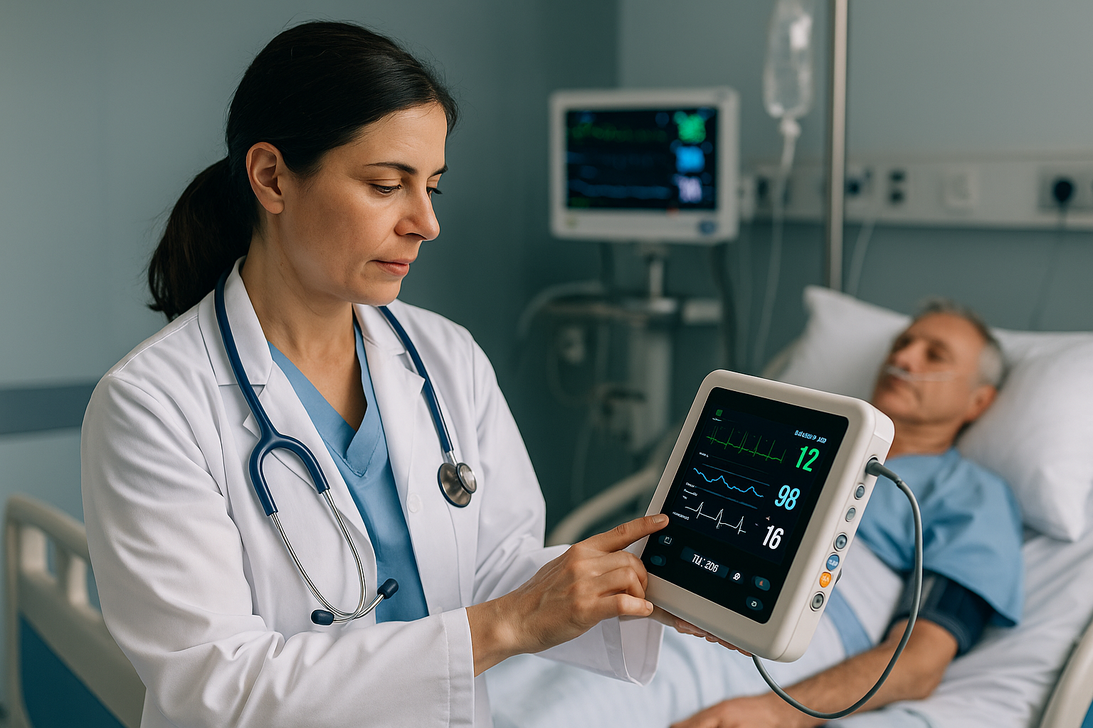 Monitor de signos vitales portátil